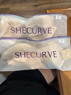 SheCurve Strapless Bra in Skin - Seamless Support (XL)